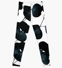 Dark Leaves #redbubble #artforsale Leggings