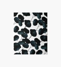Dark Leaves #redbubble #artforsale Art Board Print