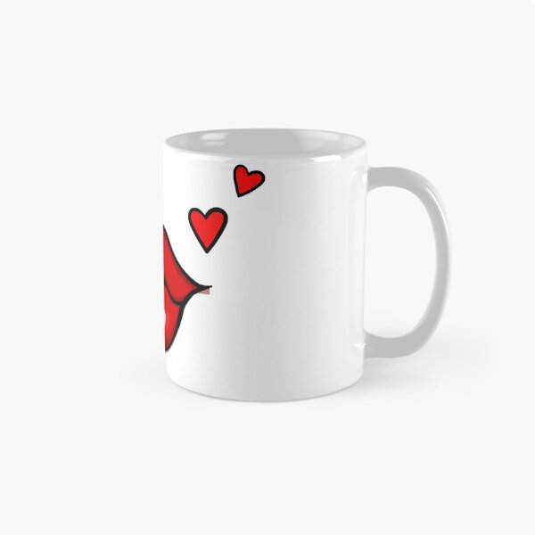 Item preview, Sassy lips with hearts designed and sold by anjanaartz.