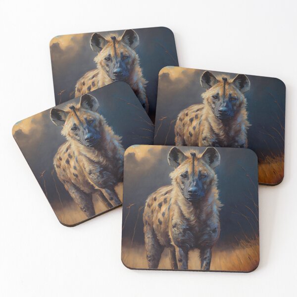 Item preview, Savanna Hyena - Oil Paint designed and sold by ABArtByAlexST.