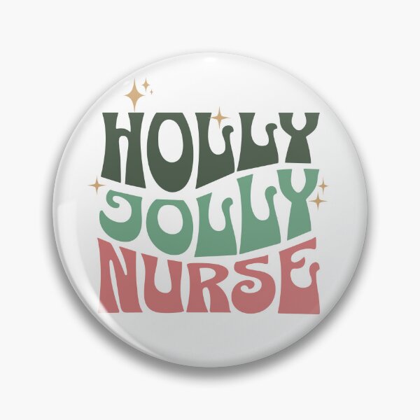 Item preview, Holly Jolly Nurse designed and sold by Kristen Bedard.