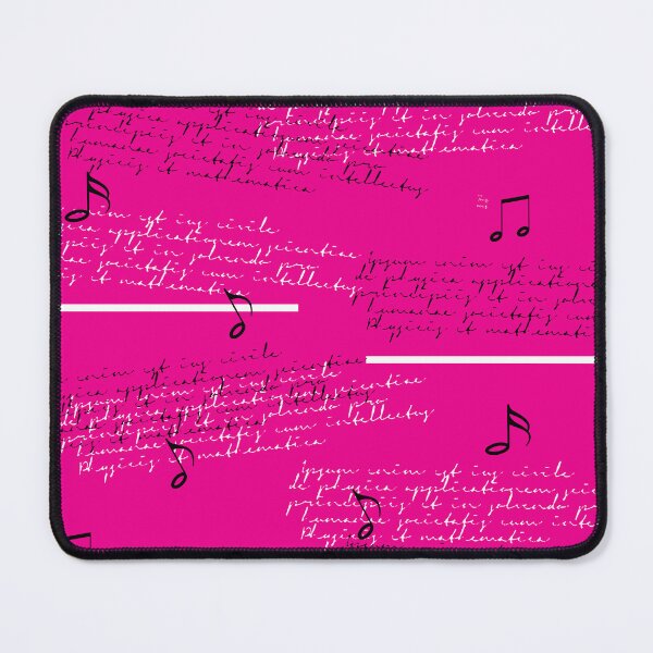 Item preview, Words and Music Notes patterns Pink designed and sold by bloodberi.