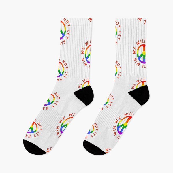 Item preview, We will not let hate win designed and sold by Rachel the Artist .
