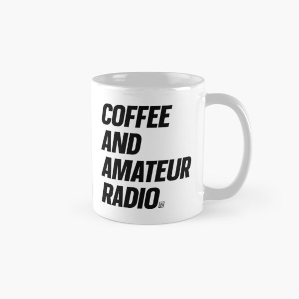 Item preview, Coffee and Amatuer Radio designed and sold by Uppercase Tees.