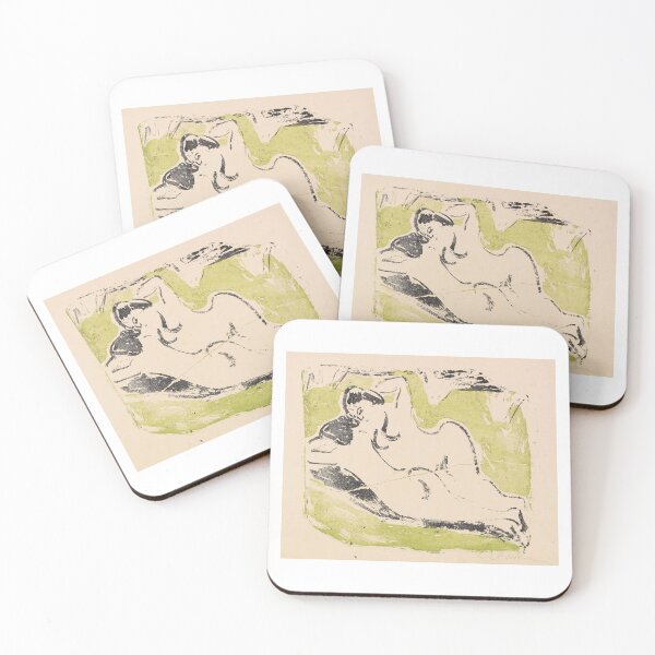 Item preview,  Ernst Ludwig Kirchner Sich sonnende Badende | Ludwig Kirchner  Sunbathing bathers designed and sold by TeeARTHY.