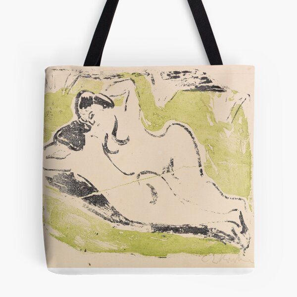 Item preview,  Ernst Ludwig Kirchner Sich sonnende Badende | Ludwig Kirchner  Sunbathing bathers designed and sold by TeeARTHY.