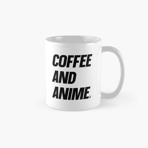 Item preview, Coffee and Anime designed and sold by Uppercase Tees.