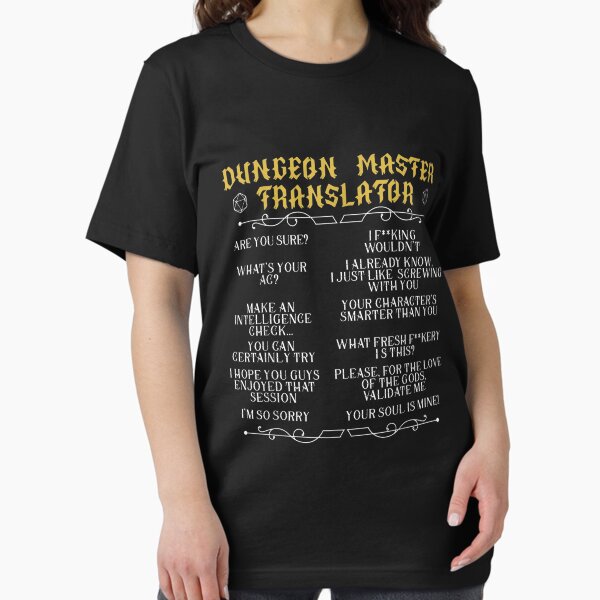 Item preview, Gaming Master Tabletop Board Game RPG Gamer Gaming Dungeon T-Shirt designed and sold by MCDOWELL1233.
