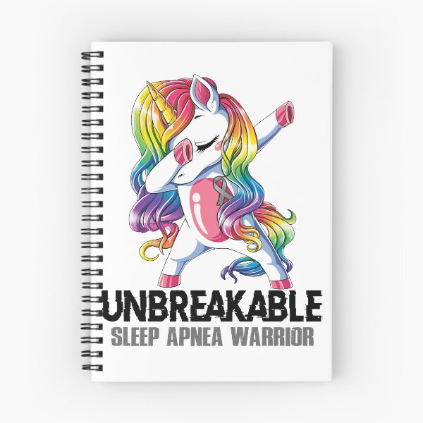 Item preview, Sleep Apnea Awareness - Unicorn Sleep Apnea Warrior Ribbon UNBREAKABLE designed and sold by Fernandezf.