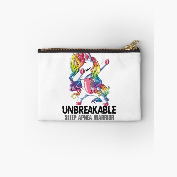 Item preview, Sleep Apnea Awareness - Unicorn Sleep Apnea Warrior Ribbon UNBREAKABLE designed and sold by Fernandezf.
