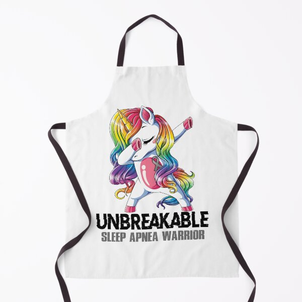 Item preview, Sleep Apnea Awareness - Unicorn Sleep Apnea Warrior Ribbon UNBREAKABLE designed and sold by Fernandezf.