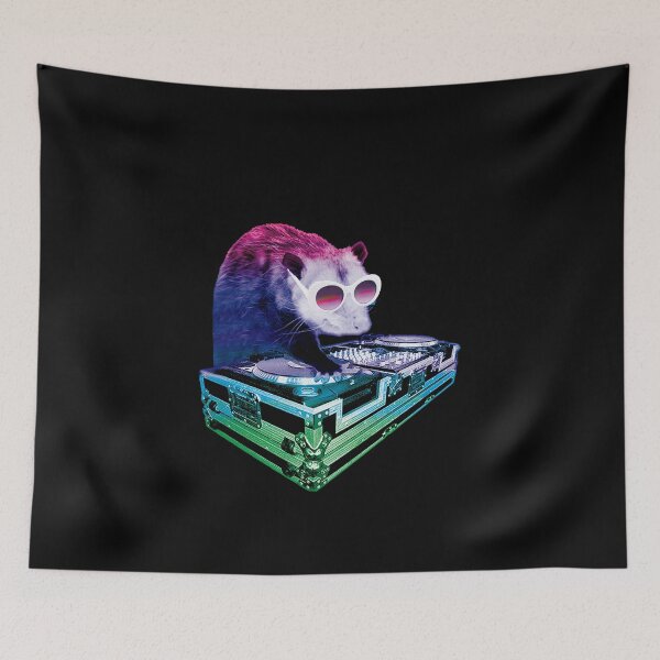 Item preview, Rainbow DJ Opossum Sunglasses designed and sold by DFerraz.