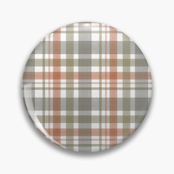 Item preview, Christmas Plaid - Rust Red and Olive Green designed and sold by ExtinctNotebook.