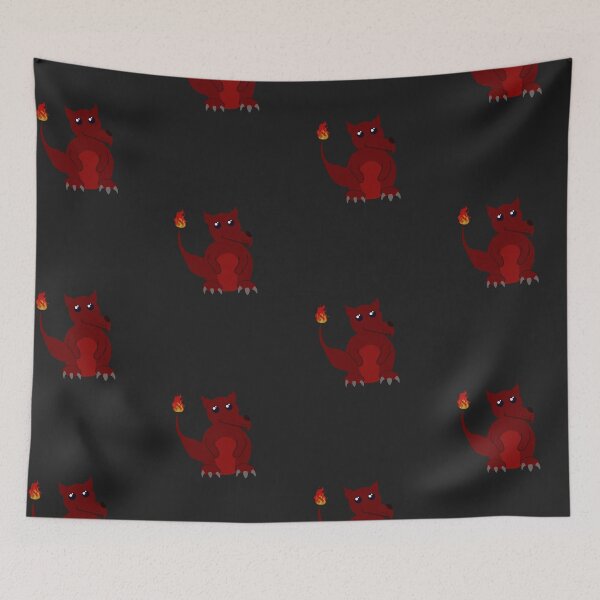 Item preview, Round Dragon (Red) designed and sold by PorcupineQuinn.