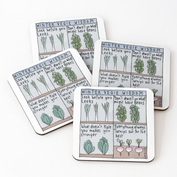 Item preview, Winter Vegie Wisdom designed and sold by judyhoracek.