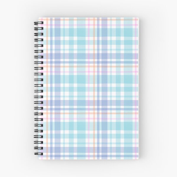 Aperçu de l'œuvre Plaid lumineux - Pervenche, bleu sarcelle, rose et orange créée et vendue par ExtinctNotebook.
