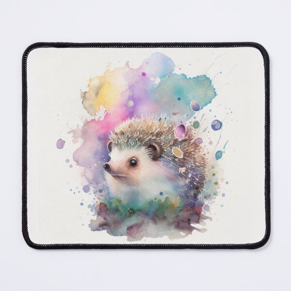 Item preview, Watercolor Hedgehog 1 designed and sold by Knot2Olde.