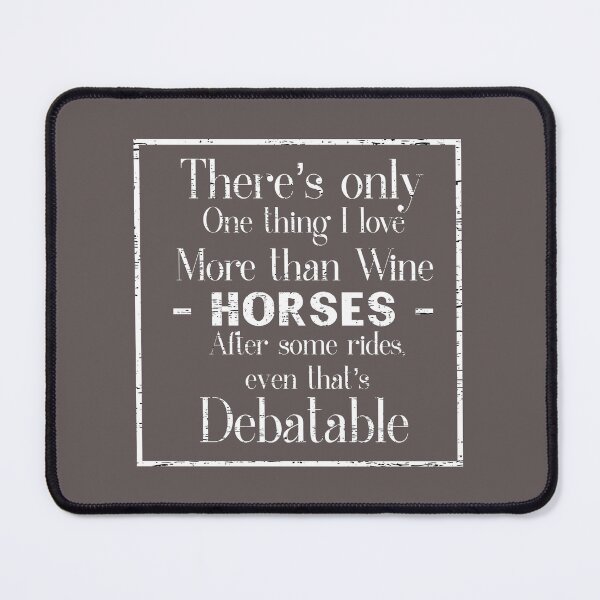 Item preview, Horse And Wine Equestrian  designed and sold by LeosCloset.