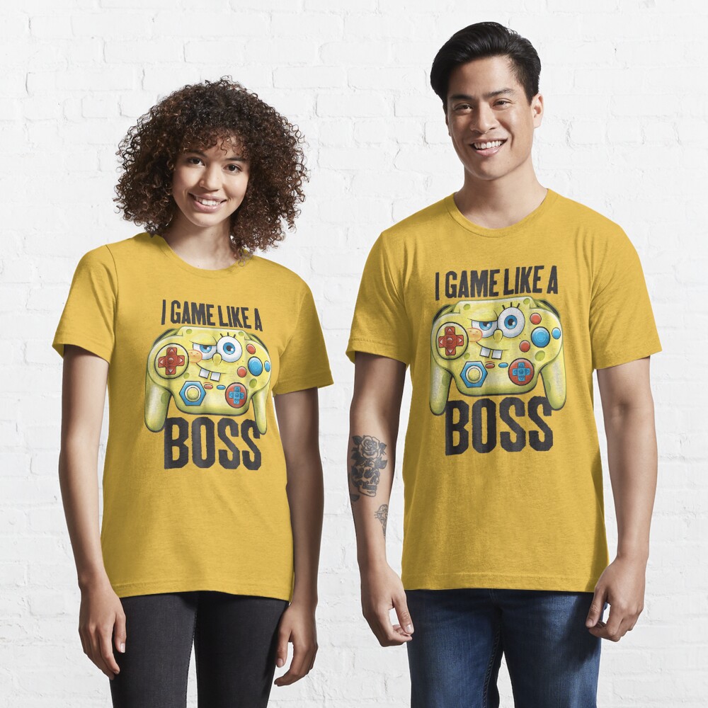 Spongebob SquarePants I Game Like A Boss T-Shirt