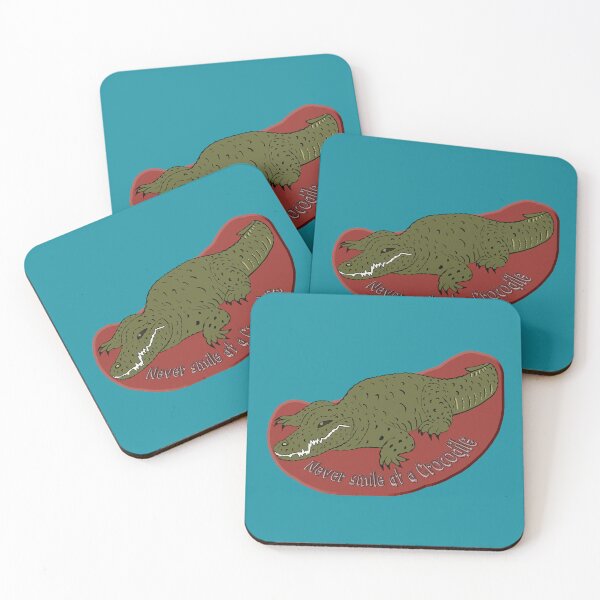 Item preview, Never smile at a Crocodile designed and sold by EurekaRoad.