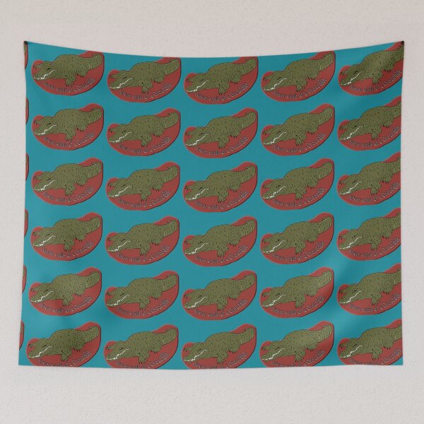 Item preview, Never smile at a Crocodile designed and sold by EurekaRoad.