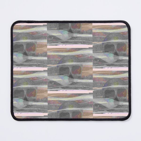 Item preview, Trippy Glitched Alien Space Skull designed and sold by Bennett Swanson.