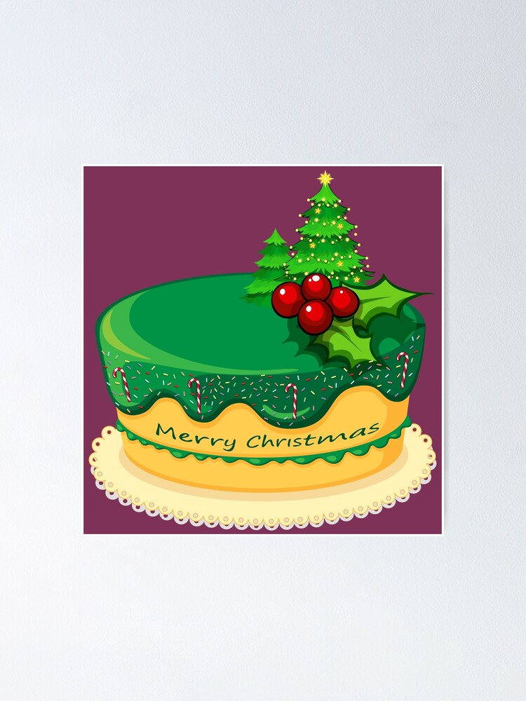 30+ Cute Comic Cakes For Cartoon Lovers : Cute Christmas Comic Cake