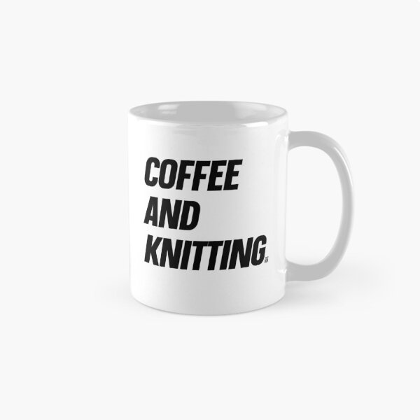 Item preview, Coffee and Knitting designed and sold by Uppercase Tees.