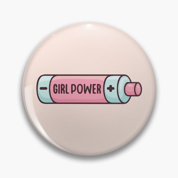 Artikelvorschau, Girl-Power-Batterie entworfen und verkauft von LilybugDesign.