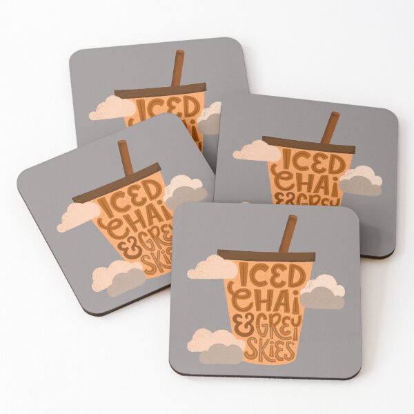 Item preview, Iced Chai Grey Skies designed and sold by DesignsByAND.