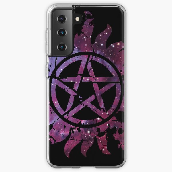 Supernatural Anti-Possession Galaxy Print Samsung Galaxy Soft Case