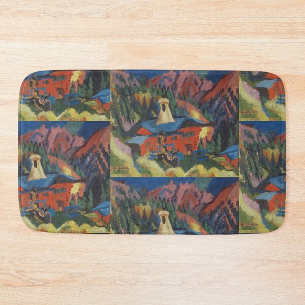 Item preview, Ernst Ludwig Kirchner Haus auf der Staffel (1918) house on the echelon designed and sold by TeeARTHY.