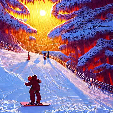 Artwork thumbnail, Sunset Ride by ShredPow480
