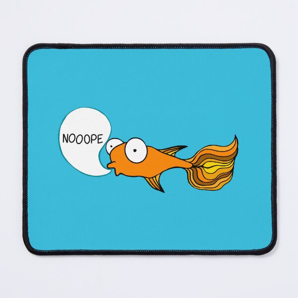 Item preview, Nope fish 2 designed and sold by Wasted Potential ink.