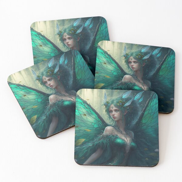 Item preview, Green Fairy of the Forest designed and sold by i-ImagineArtist.