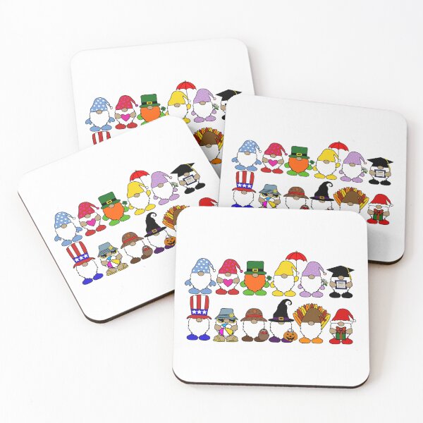 Item preview, 12 Months of Gnomes designed and sold by ashleydesmarais.