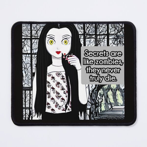 Item preview,  Wednesday Secrets are like zombies  designed and sold by Coexist In Tee's .