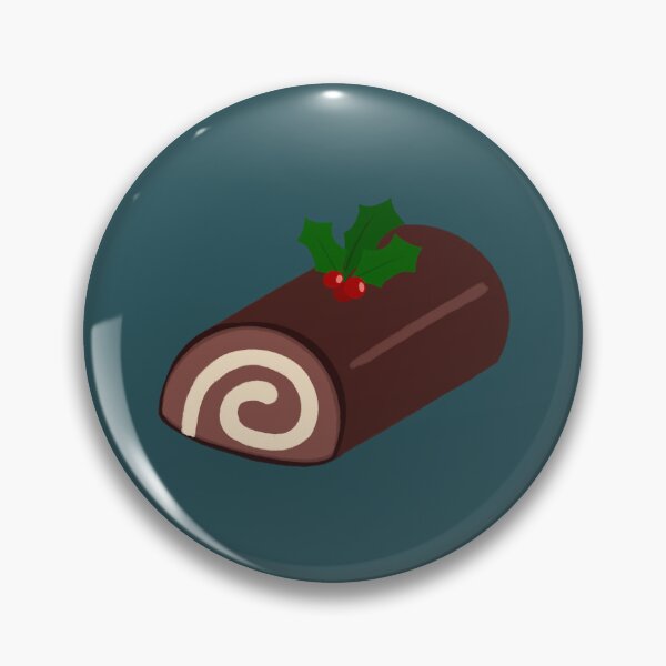 Item preview, Christmas Yule Log Cake designed and sold by DisneyLegend724.