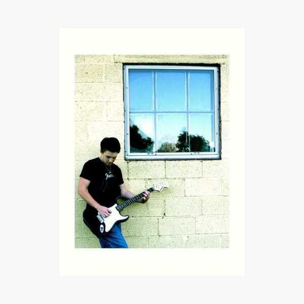 Lead Guitar Art Print