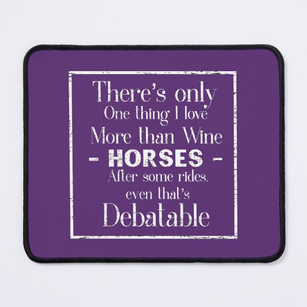 Item preview, Horse And Wine Equestrian  designed and sold by LeosCloset.