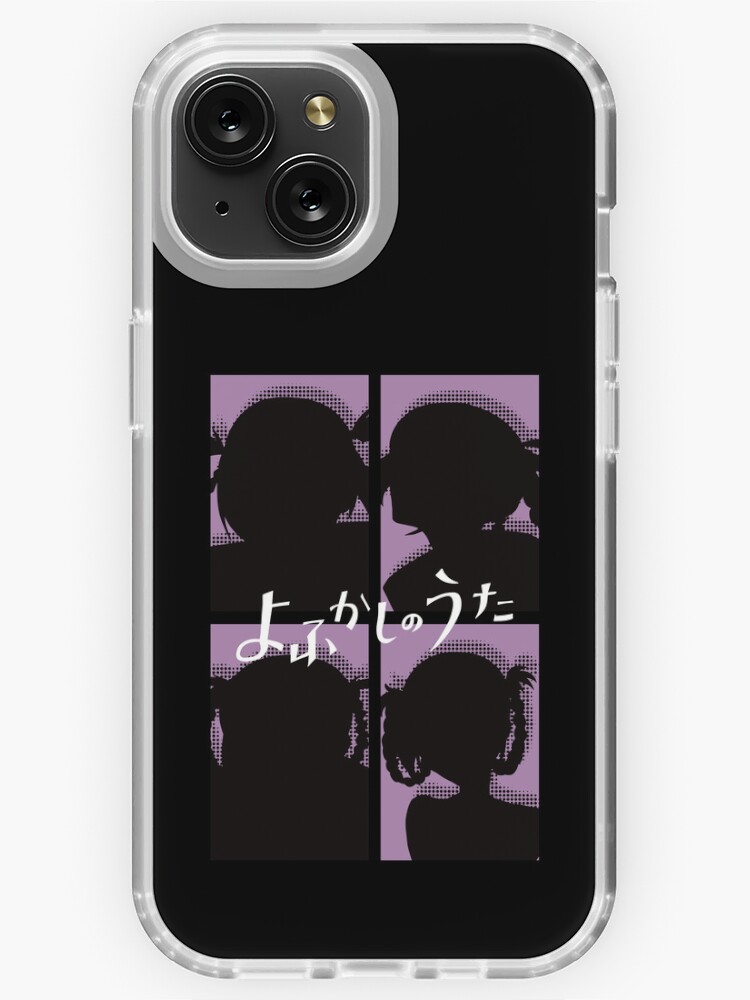 Call of the Night Anime Characters Nazuna Nanakusa Faceless in Cool 4  Panels Pop Art Style with Yofukashi no Uta Kanji or Japan Text - Call Of  The Night - Magnet