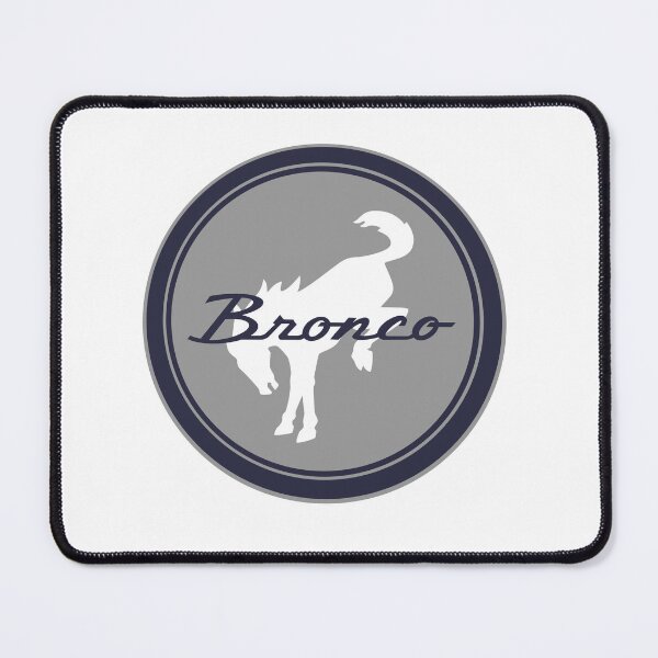 Item preview, Vintage Bronco Logo (navy and grey) designed and sold by MaseRiley99.