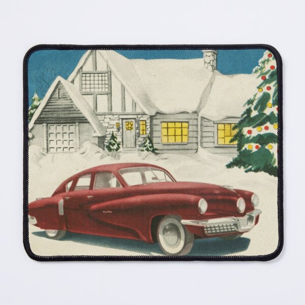 Item preview, Vintage Car Christmas Scene designed and sold by Tracy Ayers.