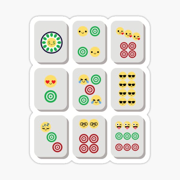 Mahjong Emoji Sticker