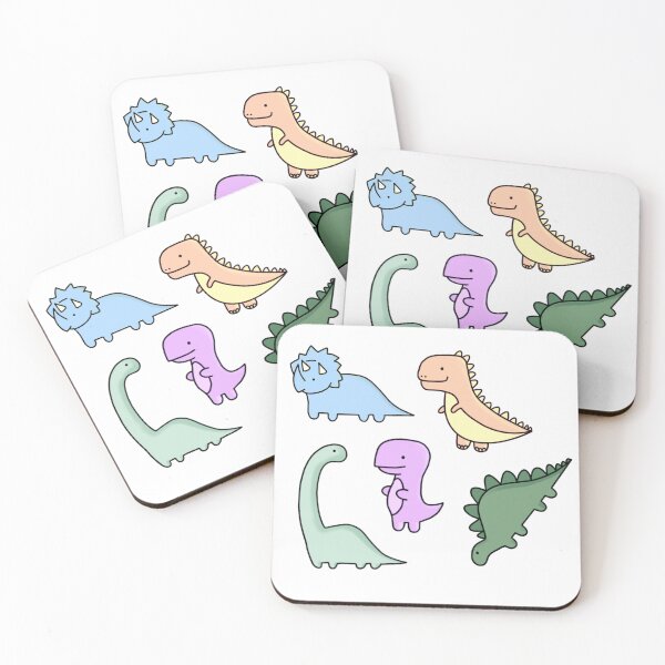 Item preview, Colorful Dinosaurs Set designed and sold by Kennedy Rain.