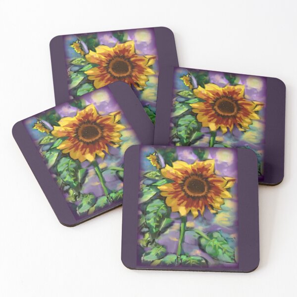 Item preview, Backyard Sunflower Impressionism designed and sold by oceanlady65.