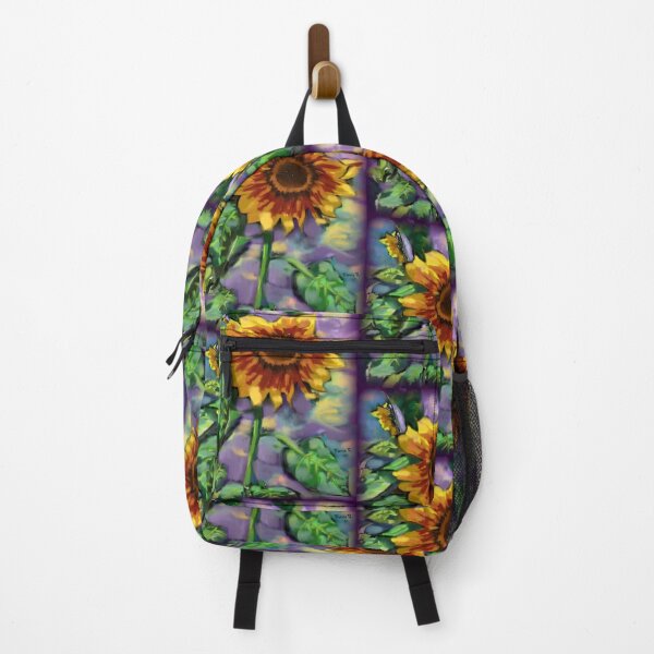 Item preview, Backyard Sunflower Impressionism designed and sold by oceanlady65.