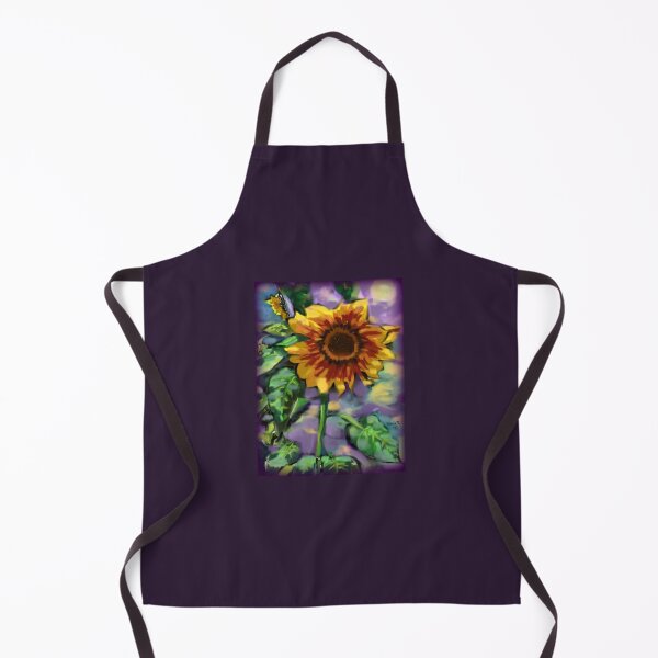 Item preview, Backyard Sunflower Impressionism designed and sold by oceanlady65.