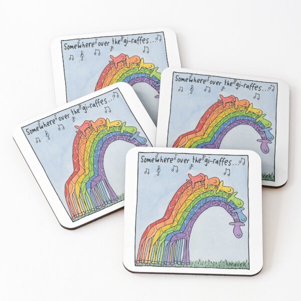 Item preview, Somewhere over the giraffes designed and sold by judyhoracek.