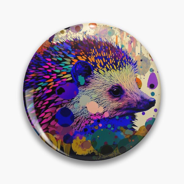Item preview, Watercolor Hedgehog 2 designed and sold by Knot2Olde.